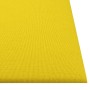 Wall panels 12 pcs light yellow fabric 30x30 cm 1.08 m² by vidaXL, Wall covering - Ref: Foro24-343797, Price: 29,90 €, Discou...