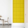 Wall panels 12 pcs light yellow fabric 30x30 cm 1.08 m² by vidaXL, Wall covering - Ref: Foro24-343797, Price: 29,90 €, Discou...