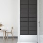 Wall panels 12 pcs synthetic leather gray 60x30 cm 2.16 m² by vidaXL, Wall covering - Ref: Foro24-343858, Price: 78,40 €, Dis...