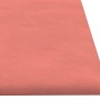 Wall panels 12 pcs pink velvet 60x15 cm 1.08 m² by vidaXL, Wall covering - Ref: Foro24-343838, Price: 37,30 €, Discount: %