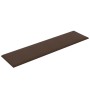 Wall panels 12 pcs brown fabric 60x15 cm 1.08 m² by vidaXL, Wall covering - Ref: Foro24-343819, Price: 26,64 €, Discount: %