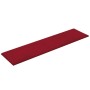 Wall panels 12 units red velvet 60x15 cm 1.08 m² by vidaXL, Wall covering - Ref: Foro24-343839, Price: 39,88 €, Discount: %