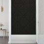 Paneles de pared 12 uds tela negro 30x30 cm 0,54 m² de vidaXL, Recubrimiento de paredes - Ref: Foro24-343936, Precio: 18,85 €...