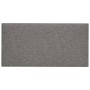 Wall panels 12 units light gray fabric 60x30 cm 2.16 m² by vidaXL, Wall covering - Ref: Foro24-343845, Price: 68,28 €, Discou...