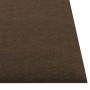 Wall panels 12 pcs brown fabric 30x30 cm 1.08 m² by vidaXL, Wall covering - Ref: Foro24-343791, Price: 37,30 €, Discount: %