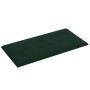 Wall panels 12 pcs dark green velvet 60x30 cm 2.16m² by vidaXL, Wall covering - Ref: Foro24-343865, Price: 74,28 €, Discount: %