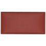 Wall panels 12 pcs red PE leather 30x15 cm 0.54 m² by vidaXL, Wall covering - Ref: Foro24-343776, Price: 19,99 €, Discount: %