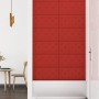 Wall panels 12 pcs red PE leather 60x30 cm 2.16 m² by vidaXL, Wall covering - Ref: Foro24-343993, Price: 56,24 €, Discount: %