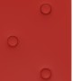 Wall panels 12 pcs red PE leather 60x30 cm 2.16 m² by vidaXL, Wall covering - Ref: Foro24-343993, Price: 56,24 €, Discount: %