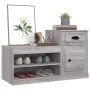 Mueble zapatero madera contrachapada gris Sonoma 100x42x60 cm de vidaXL, Zapateros y organizadores de calzado - Ref: Foro24-8...