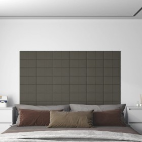 Dark gray velvet wall panels 12 pcs 30x15 cm 0.54 m² by vidaXL, Wall covering - Ref: Foro24-344022, Price: 24,99 €, Discount: %