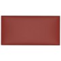 Wall panels 12 pcs red PE leather 60x30 cm 2.16 m² by vidaXL, Wall covering - Ref: Foro24-343860, Price: 51,63 €, Discount: %