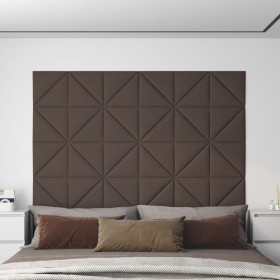 Wall panels 12 units in gray taupe fabric 30x30 cm 0.54 m² by vidaXL, Wall covering - Ref: Foro24-343935, Price: 32,99 €, Dis...