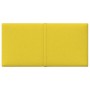 Wall panels 12 pcs light yellow fabric 30x15 cm 0.54 m² by vidaXL, Wall covering - Ref: Foro24-344018, Price: 24,27 €, Discou...