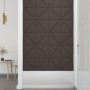 Wall panels 12 units in gray taupe fabric 30x30 cm 0.54 m² by vidaXL, Wall covering - Ref: Foro24-343935, Price: 32,65 €, Dis...