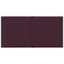 Wall panels 12 units purple fabric 30x15 cm 0.54 m² by vidaXL, Wall covering - Ref: Foro24-344015, Price: 24,82 €, Discount: %