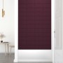 Wall panels 12 units purple fabric 30x15 cm 0.54 m² by vidaXL, Wall covering - Ref: Foro24-344015, Price: 24,82 €, Discount: %