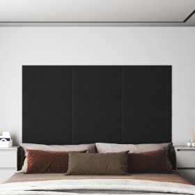 Wall panels 12 pcs black fabric 60x30 cm 2.16 m² by vidaXL, Wall covering - Ref: Foro24-343852, Price: 51,18 €, Discount: %