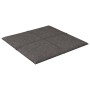 Paneles de pared 12 uds tela gris oscuro 30x30 cm 1,08 m² de vidaXL, Recubrimiento de paredes - Ref: Foro24-344032, Precio: 3...