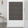 Wall panels 12 pcs dark gray fabric 30x30 cm 1.08 m² by vidaXL, Wall covering - Ref: Foro24-344032, Price: 32,79 €, Discount: %