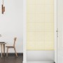 Wall panels 12 pcs synthetic leather cream 30x30 cm 1.08 m² by vidaXL, Wall covering - Ref: Foro24-343975, Price: 35,09 €, Di...