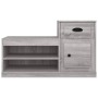 Schuhschrank aus grauem Sonoma-Sperrholz 100x42x60 cm von vidaXL, Schuhregale und Schuhorganisatoren - Ref: Foro24-816422, Pr...