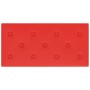 Wall panels 12 pcs red PE leather 60x30 cm 2.16 m² by vidaXL, Wall covering - Ref: Foro24-343990, Price: 56,24 €, Discount: %