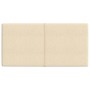 Wall panels 12 pcs cream fabric 60x30 cm 2.16 m² by vidaXL, Wall covering - Ref: Foro24-344072, Price: 51,87 €, Discount: %