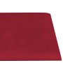 Wall panels 12 pcs red velvet 60x15 cm 1.08 m² by vidaXL, Wall covering - Ref: Foro24-344067, Price: 29,63 €, Discount: %