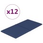 Wandpaneele 12 Stück blauer Stoff 60x30 cm 2,16 m² von vidaXL, Wandverkleidung - Ref: Foro24-344082, Preis: 51,87 €, Rabatt: %