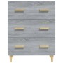 Aparador de madera contrachapada gris Sonoma 70x34x90 cm de vidaXL, Aparadores - Ref: Foro24-817346, Precio: 82,18 €, Descuen...