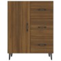 Aparador de madera de ingeniería marrón roble 69,5x34x90 cm de vidaXL, Aparadores - Ref: Foro24-817356, Precio: 76,99 €, Desc...