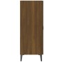 Aparador de madera de ingeniería marrón roble 69,5x34x90 cm de vidaXL, Aparadores - Ref: Foro24-817356, Precio: 76,99 €, Desc...