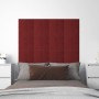 Wall panels 12 units red wine fabric 30x30 cm 1.08 m² by vidaXL, Wall covering - Ref: Foro24-344034, Price: 32,79 €, Discount: %