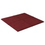 Wall panels 12 units red wine fabric 30x30 cm 1.08 m² by vidaXL, Wall covering - Ref: Foro24-344034, Price: 32,79 €, Discount: %