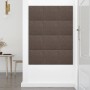 Wall panels 12 units taupe gray fabric 30x30 cm 1.08 m² by vidaXL, Wall covering - Ref: Foro24-344037, Price: 32,28 €, Discou...