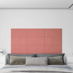 Wall panels 12 pcs pink velvet 60x30 cm 2.16 m² by vidaXL, Wall covering - Ref: Foro24-344087, Price: 45,99 €, Discount: %