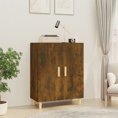 Smoked oak plywood sideboard 70x34x90 cm by vidaXL, Sideboards - Ref: Foro24-817327, Price: 65,70 €, Discount: %