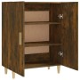 Aparador madera contrachapada color roble ahumado 70x34x90 cm de vidaXL, Aparadores - Ref: Foro24-817327, Precio: 65,78 €, De...