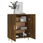 Smoked oak plywood sideboard 70x34x90 cm by vidaXL, Sideboards - Ref: Foro24-817327, Price: 65,70 €, Discount: %