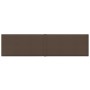 Wall panels 12 pcs brown fabric 60x15 cm 1.08 m² by vidaXL, Wall covering - Ref: Foro24-344054, Price: 34,33 €, Discount: %