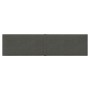 Wall panels 12 pcs dark gray velvet 60x15 cm 1.08 m² by vidaXL, Wall covering - Ref: Foro24-344064, Price: 29,63 €, Discount: %