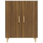 Aparador madera contrachapada color marrón roble 70x34x90 cm de vidaXL, Aparadores - Ref: Foro24-817329, Precio: 73,42 €, Des...