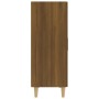 Aparador madera contrachapada color marrón roble 70x34x90 cm de vidaXL, Aparadores - Ref: Foro24-817329, Precio: 73,42 €, Des...