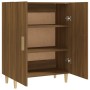 Aparador madera contrachapada color marrón roble 70x34x90 cm de vidaXL, Aparadores - Ref: Foro24-817329, Precio: 73,42 €, Des...