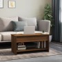 Brown oak plywood coffee table 102x50x52.5cm by vidaXL, Coffee table - Ref: Foro24-819292, Price: 83,21 €, Discount: %