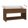 Brown oak plywood coffee table 102x50x52.5cm by vidaXL, Coffee table - Ref: Foro24-819292, Price: 83,21 €, Discount: %