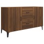 Anrichte aus braunem Eichenholz 100x36x60 cm von vidaXL, Sideboards - Ref: Foro24-817470, Preis: 90,11 €, Rabatt: %