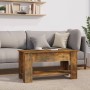 Couchtisch aus geräuchertem Eichensperrholz, 101 x 49 x 52 cm von vidaXL, Couchtisch - Ref: Foro24-819272, Preis: 78,29 €, Ra...