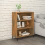 Smoked oak plywood sideboard 69.5x32.5x90 cm by vidaXL, Sideboards - Ref: Foro24-817378, Price: 46,52 €, Discount: %